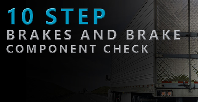 10 Step Brakes and Brake Component Check
