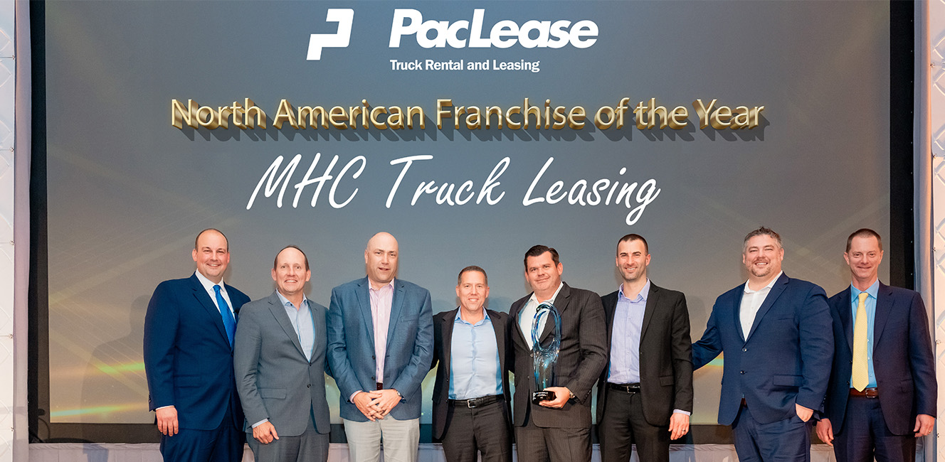 MHC Truck Leasing Named as PacLease North American Franchise of the Year