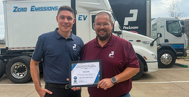 PacLease in Dallas Awarded with Dallas-Fort Worth Clean Cities Award